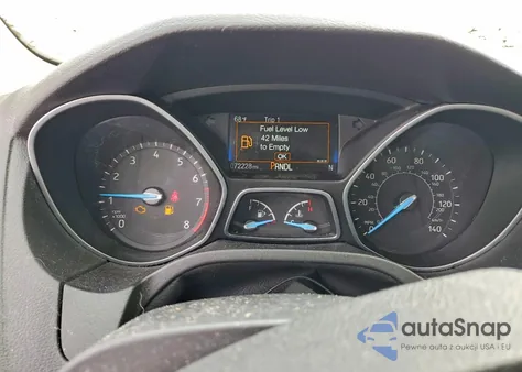 2017 Ford Focus Se z USA, uszkodzony, nr VIN 1FADP3K25HL201471